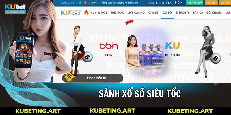 Xổ số siêu tốc tại nhà cái KU có tỷ lệ thưởng lớn