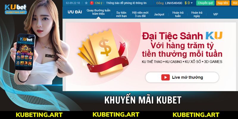 Nhiều ưu đãi, khuyến mãi liên tục được KU cập nhật