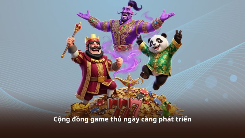 Cộng đồng game thủ ngày càng phát triển